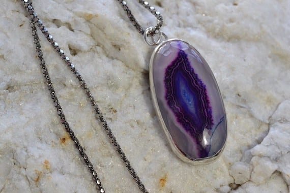 Purple jewellery by silverlicious