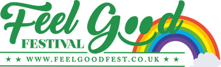 Feel good festival rainbow logo